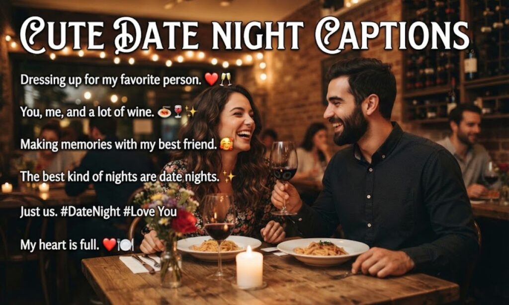 💘 Cute Date Night Captions for Instagram