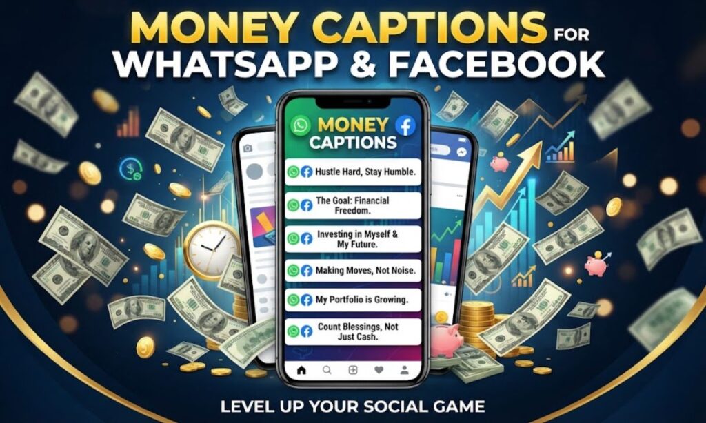 📱 Money Captions for WhatsApp & Facebook