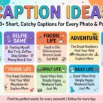 Caption Ideas: 150+ Short, Catchy Captions for Every Photo and Post