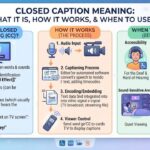 Closed Caption Meaning: What It Is, How It Works, and When to Use It