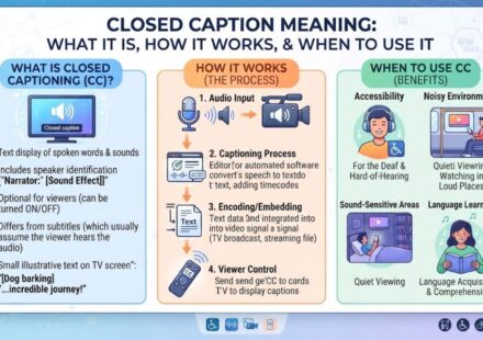 Closed Caption Meaning: What It Is, How It Works, and When to Use It