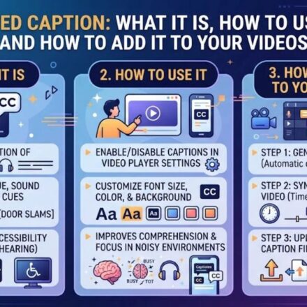 Closed Caption: What It Is, How to Use It, and How to Add It to Your Videos