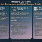 Hotwife Caption: Meaning, Background, and What Readers Should Know