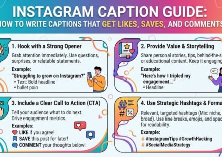 Instagram Caption Guide: How to Write Captions That Get Likes, Saves, and Comments